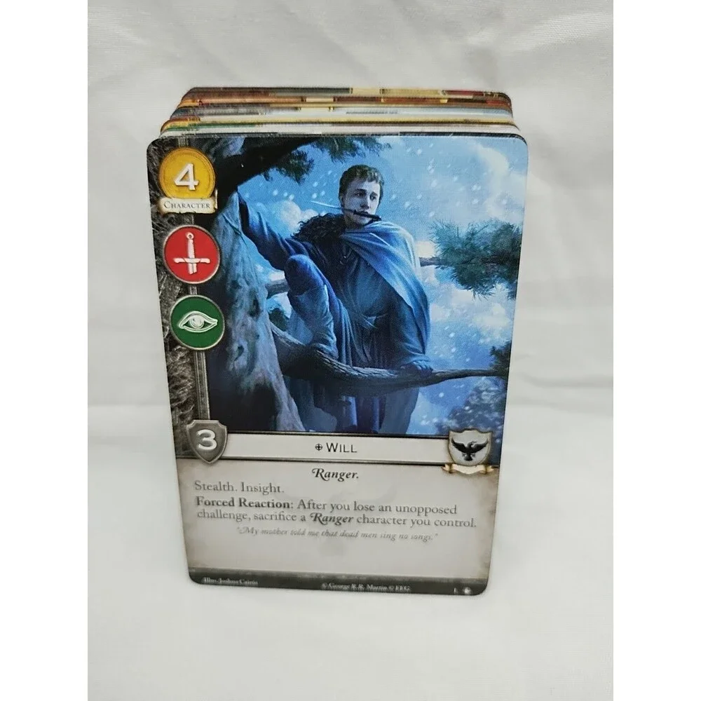 *No Box*Taking The Black The Game Of Thrones LCG Expansion Westeros Cycle Pack 1
